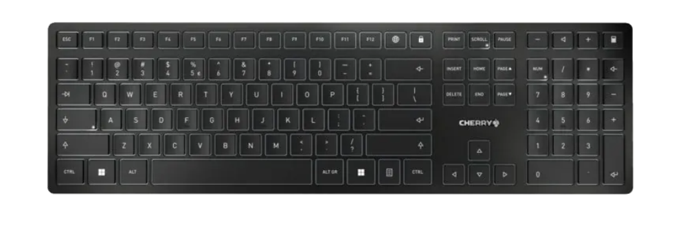 Cherry KW 9100 Slim | Draadloos Toetsenbord | QWERTY - Essentify