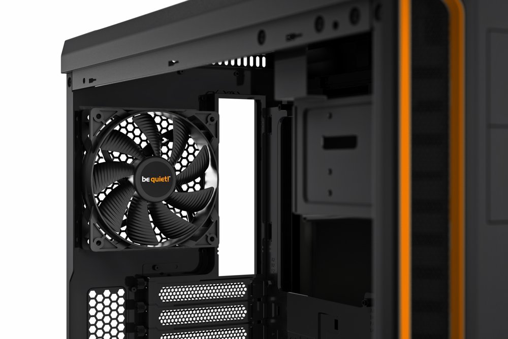 be quiet! Pure Base 600 Window | Midi Tower Case | Zwart/Oranje