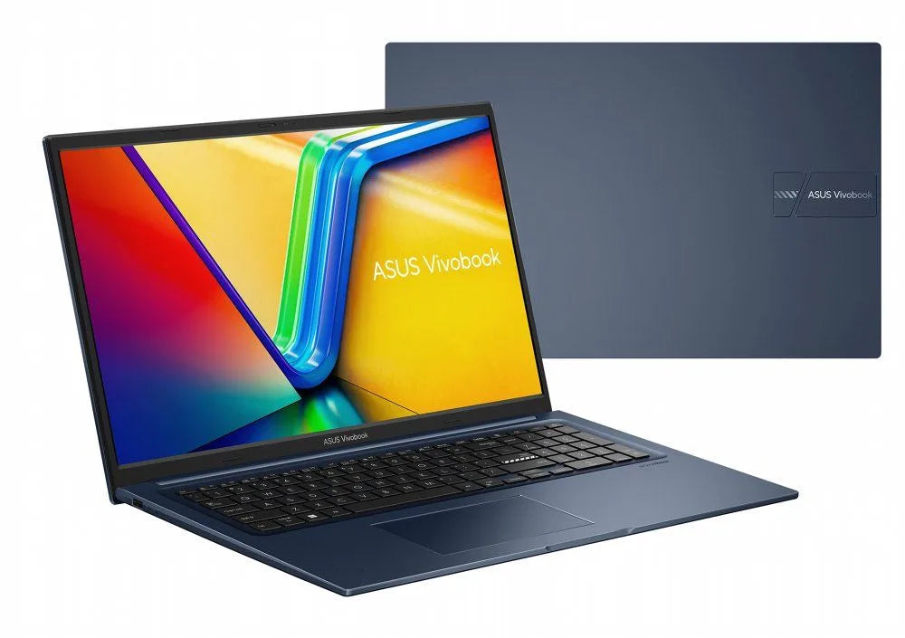 ASUS X1704VA | 17.3 Full HD IPS | Intel Core 3 100U | 8GB DDR5 | 512GB SSD | W11 Pro | Quiet Blue