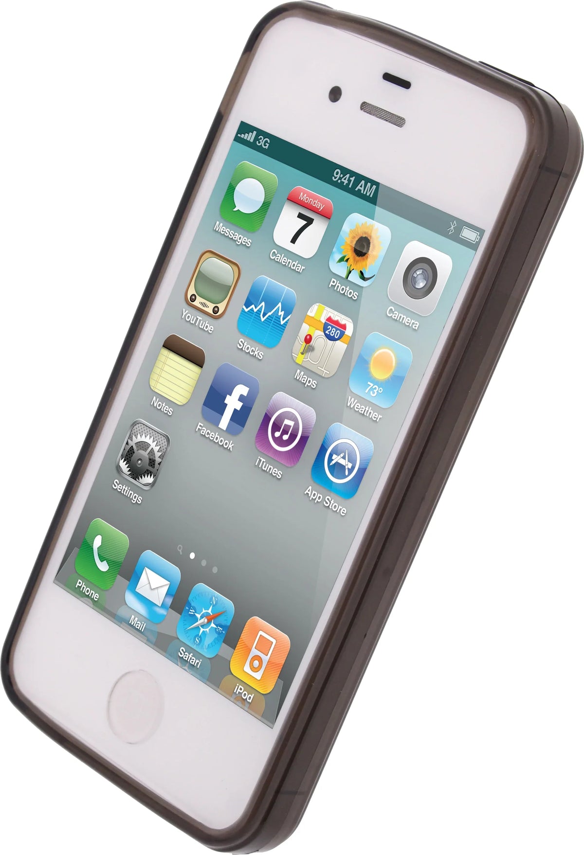 Mobilize Gelly Case Apple Iphone 4/4S Smokey Grey - Essentify