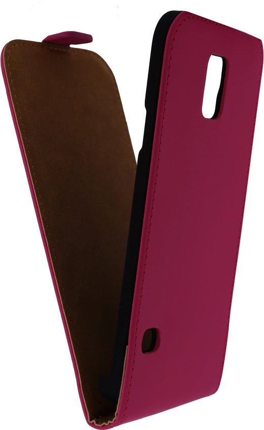 Mobilize Ultra Slim Flip Case Samsung Galaxy S5/S5 Plus/S5 Neo Fuchsia - Essentify