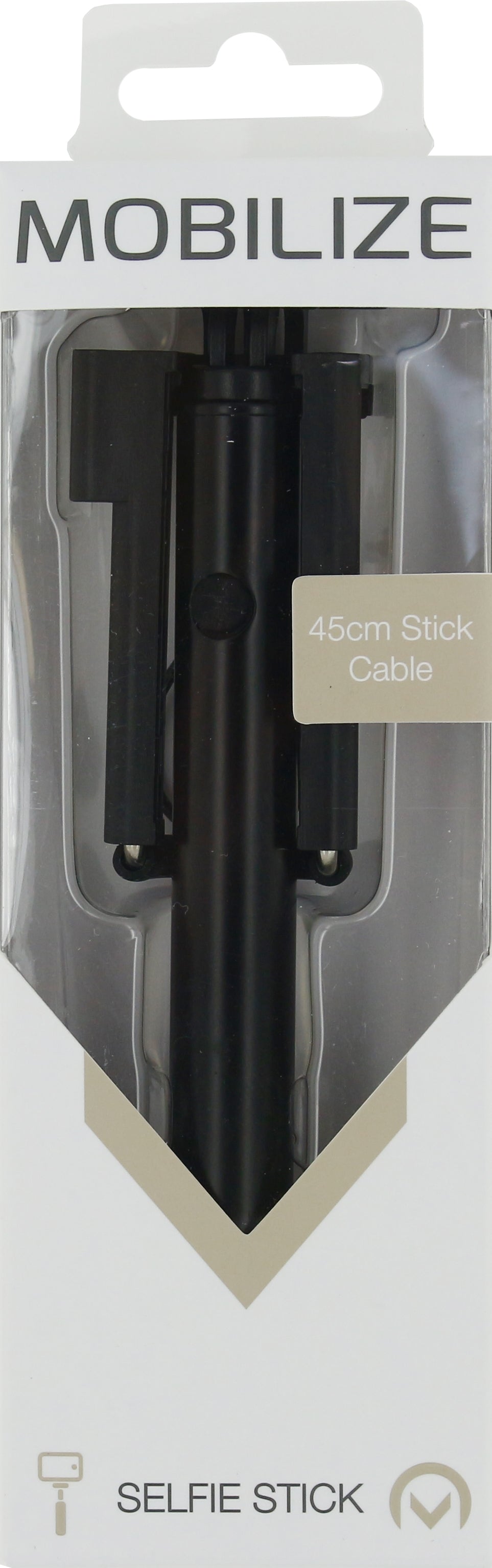 Mobilize Wired Selfie Stick Black