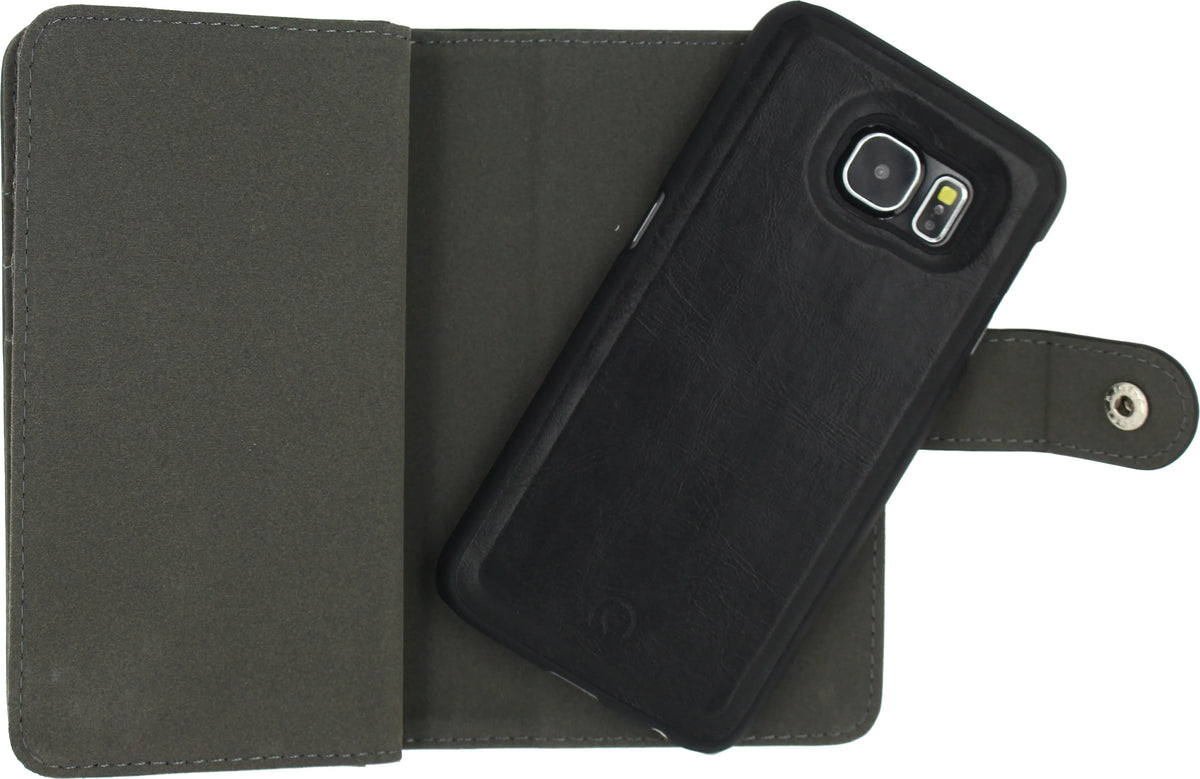 Mobilize All-In-One Wallet Book Case Samsung Galaxy S6 Black - Essentify