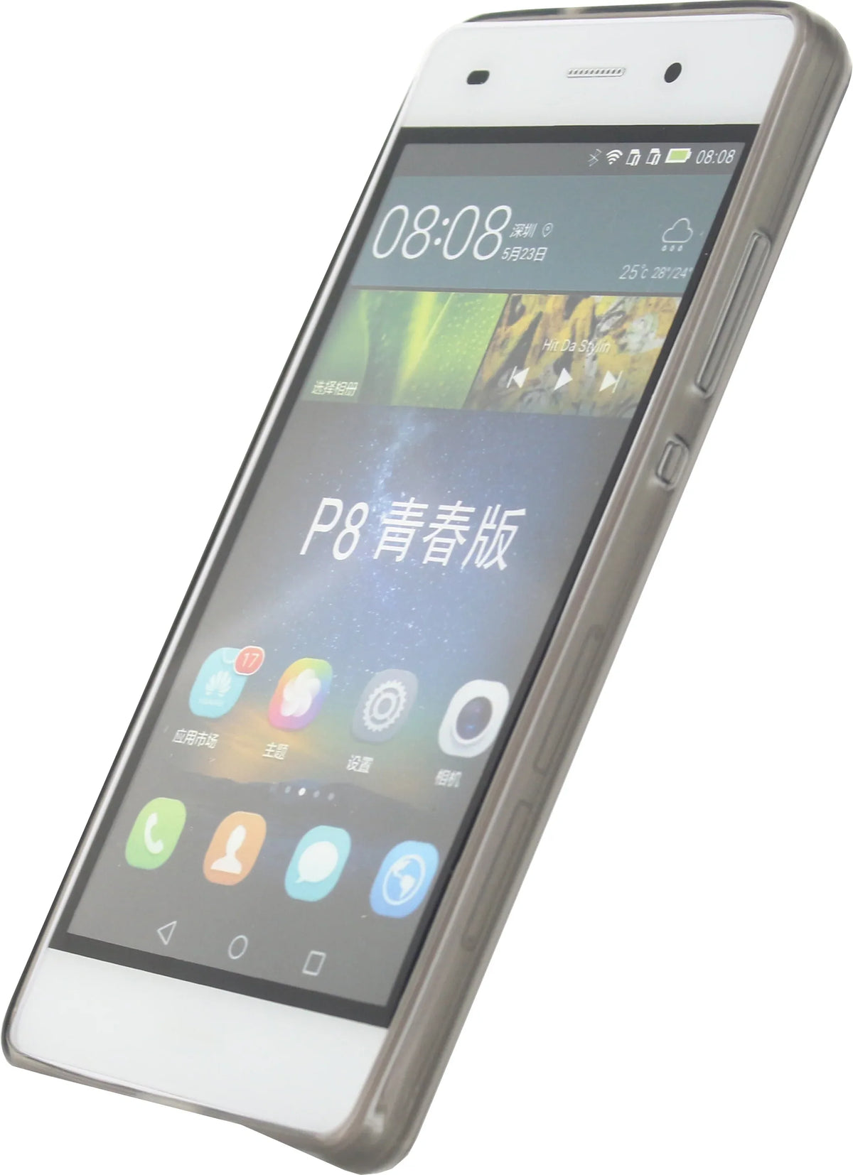 Mobilize Gelly Case Huawei P8 Lite Smokey Grey - Essentify