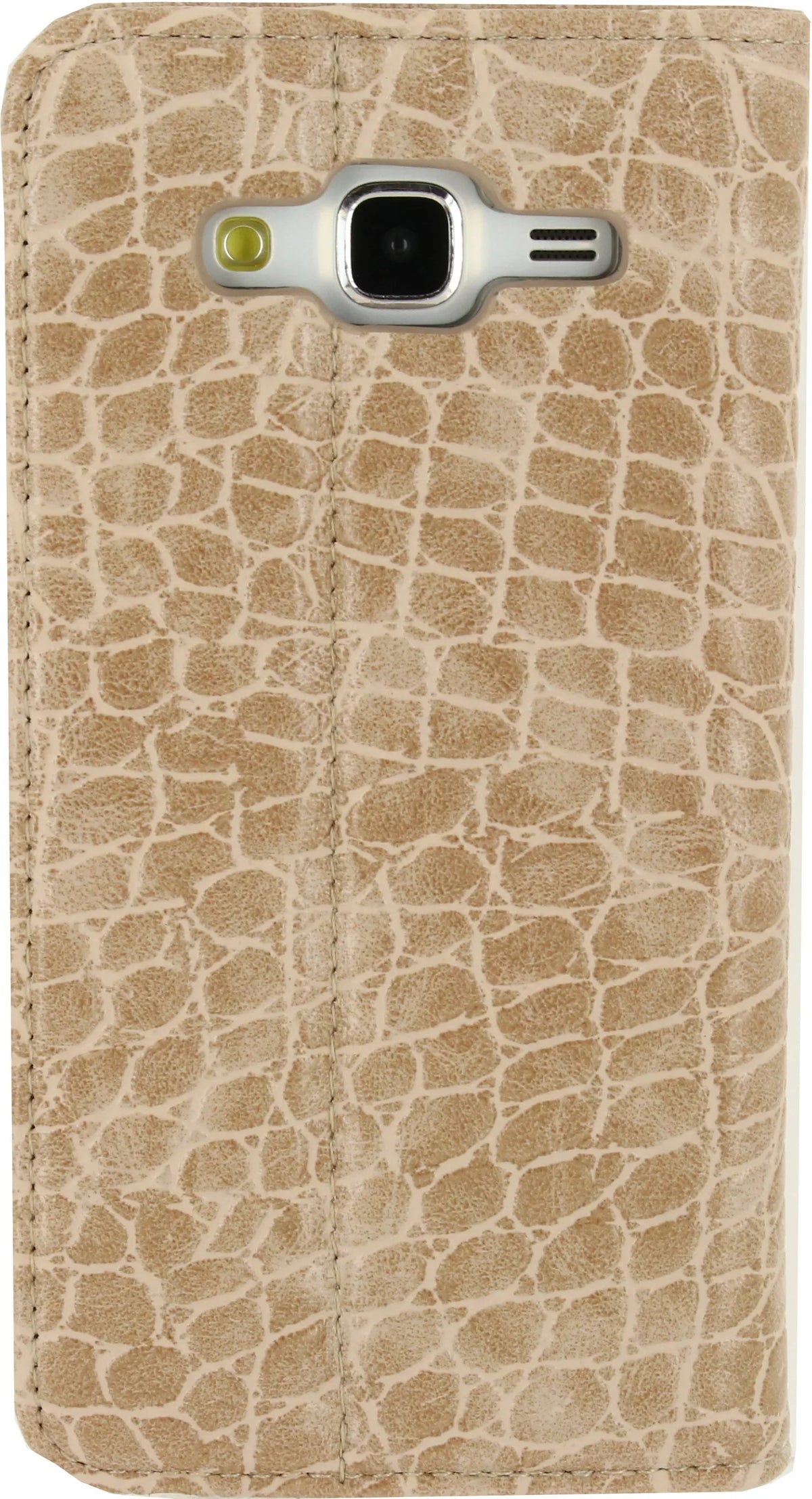 Mobilize Premium Book Case Samsung Galaxy J5 Alligator Peanut Brown - Essentify