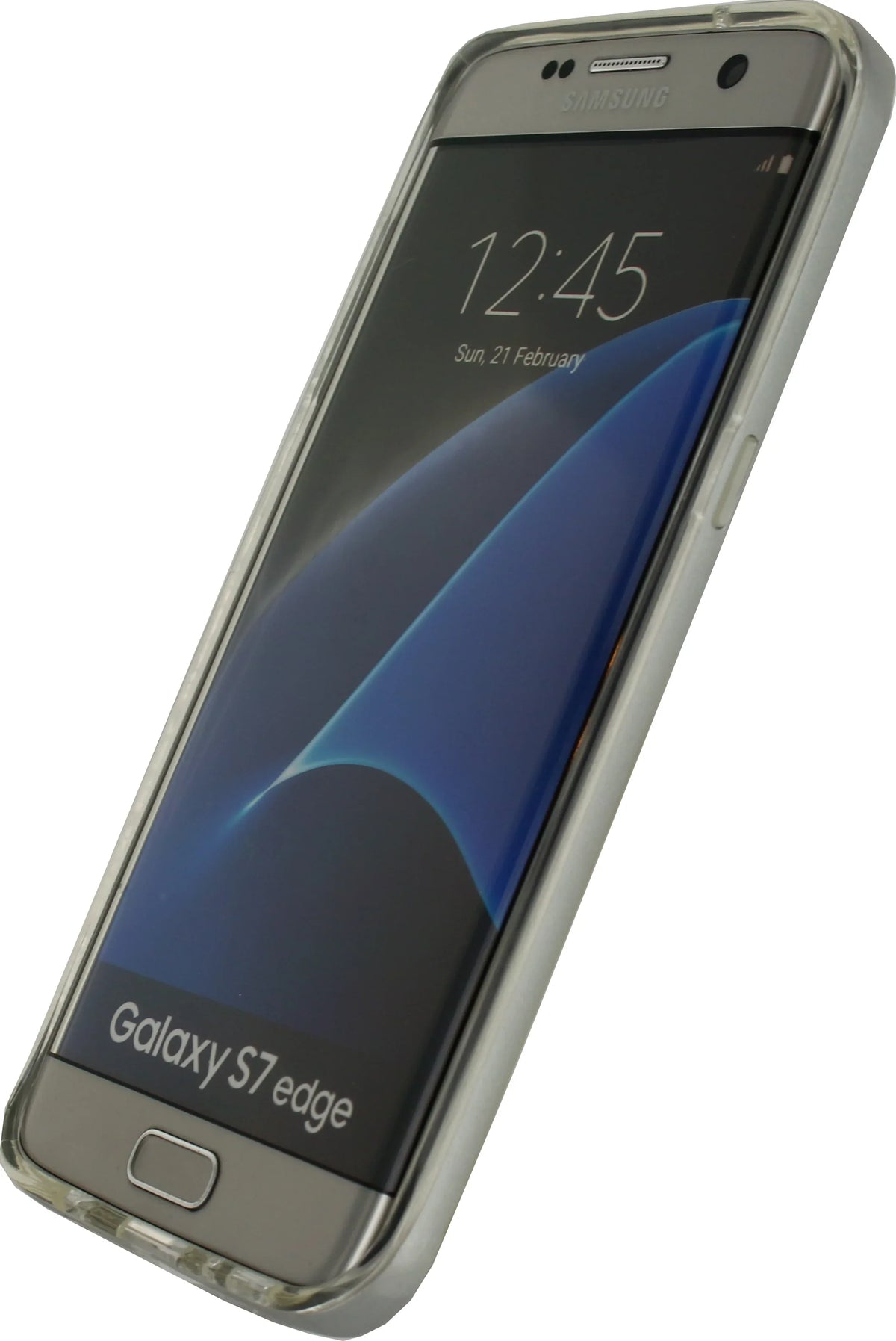 Mobilize Gelly+ Case Samsung Galaxy S7 Edge Clear/Silver - Essentify