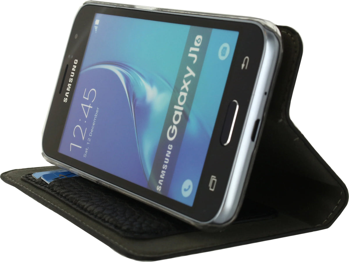 Mobilize Detachable Wallet Book Case Samsung Galaxy J1 2016 Black - Essentify