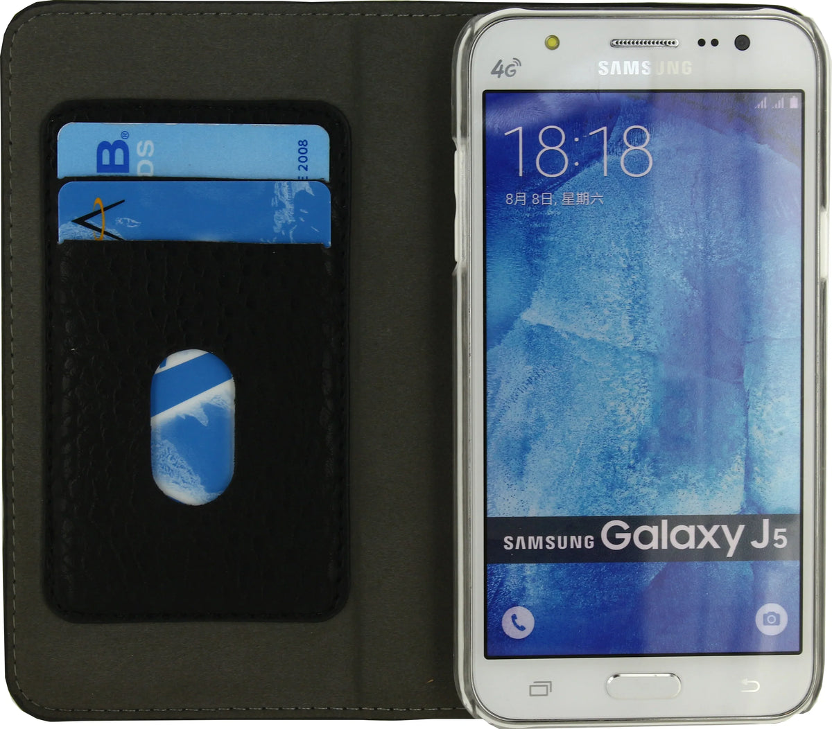 Mobilize Detachable Wallet Book Case Samsung Galaxy J5 Black - Essentify