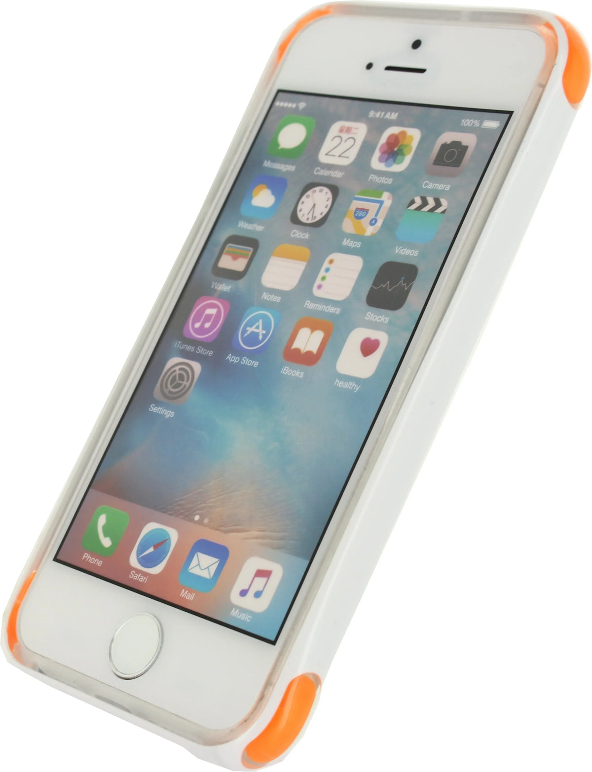 Mobilize Shockproof Case Apple Iphone 5/5S/Se White - Essentify