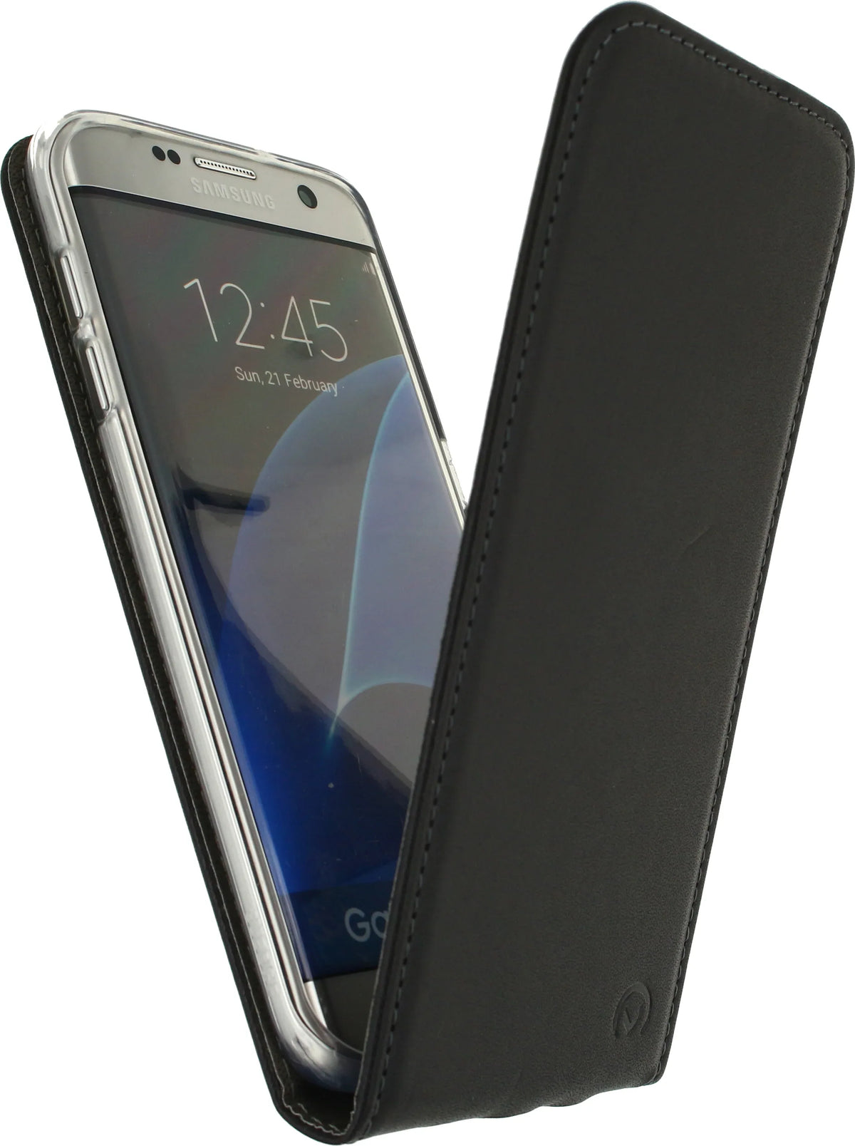 Mobilize Classic Gelly Flip Case Samsung Galaxy S7 Edge Black - Essentify