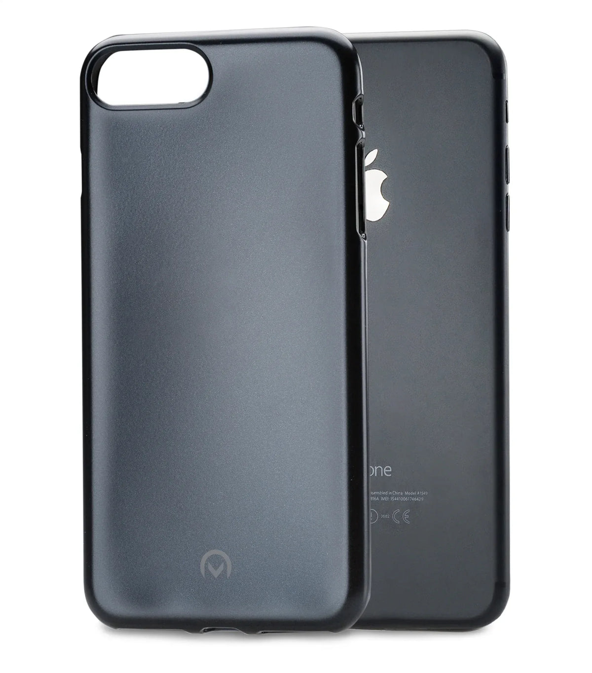 Mobilize Metallic Gelly Case Apple Iphone 7 Plus/8 Plus Jet Black - Essentify
