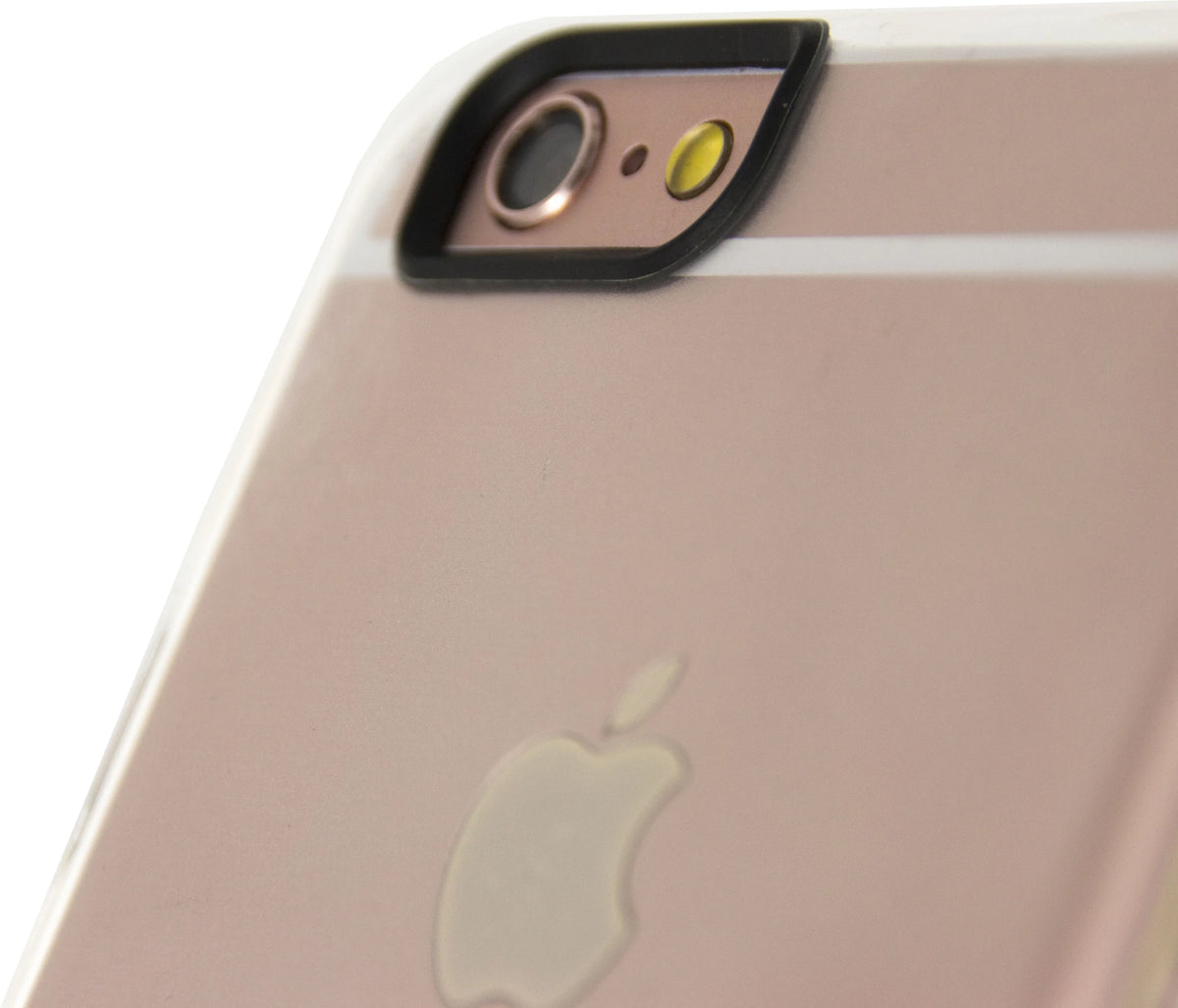 Mobilize Deluxe Gelly Case Apple Iphone 6/6S Clear Rose Gold Button - Essentify