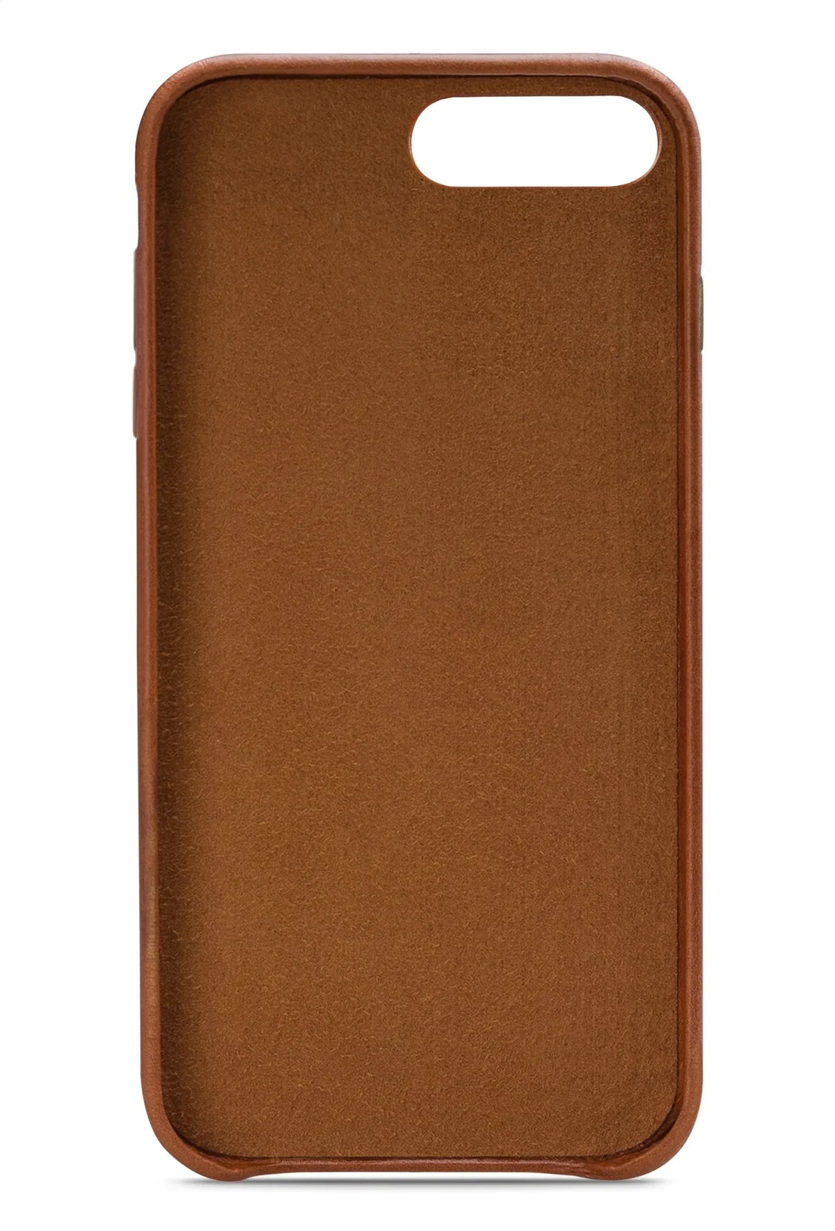Senza Desire Leather Cover With Card Slot Apple Iphone 7 Plus/8 Plus Burned Cognac - Essentify