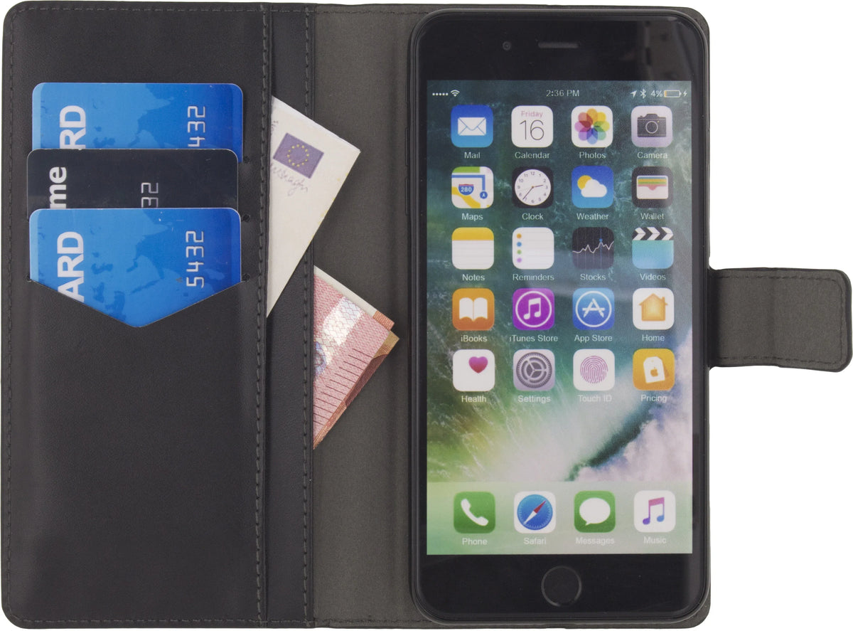 Mobilize Classic Universal Wallet Book Case Xl Black - Essentify