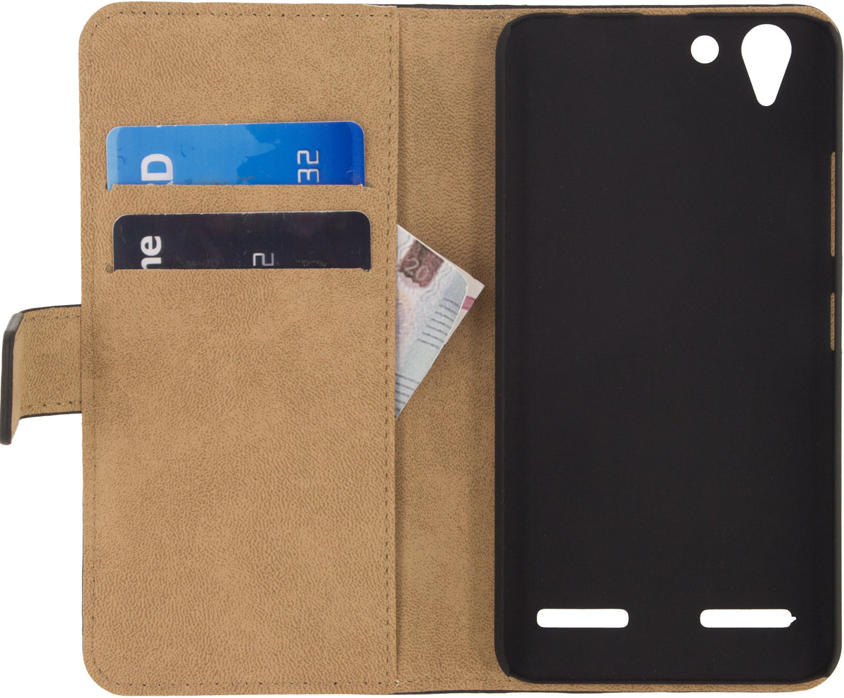 Mobilize Classic Wallet Book Case Lenovo K5 Black - Essentify