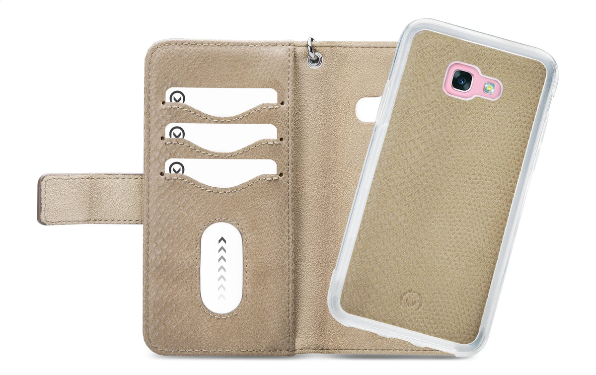 Mobilize 2In1 Gelly Zipper Case Samsung Galaxy A3 2017 Latte - Essentify