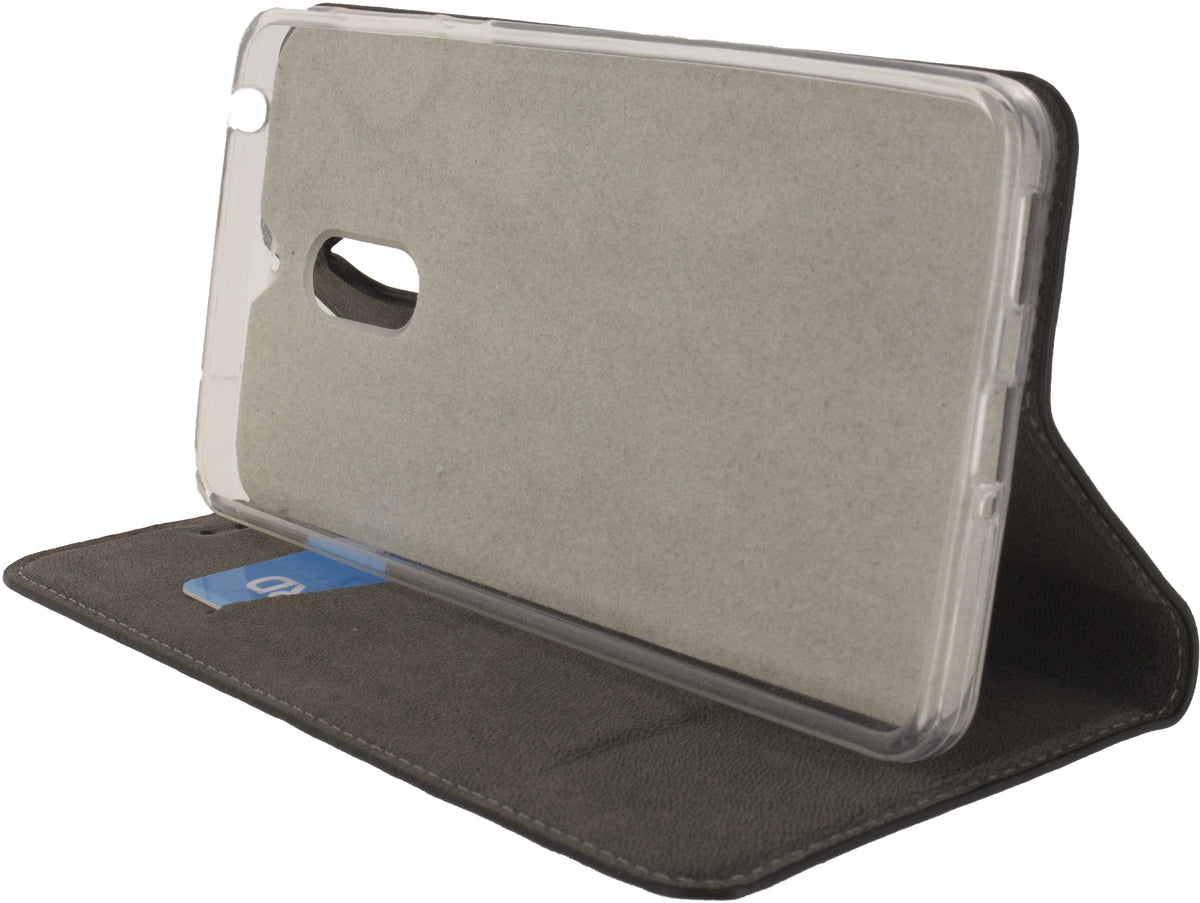 Mobilize Premium Gelly Book Case Nokia 6/6 Arte Black Special Edition Black - Essentify
