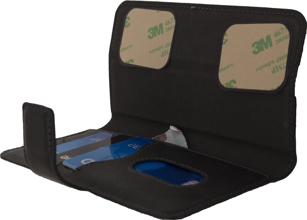 Mobilize Premium 2In1 Wallet Case Universal Medium Black - Essentify