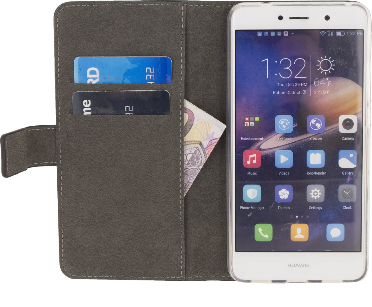 Mobilize Classic Gelly Wallet Book Case Huawei Y7 Prime Black - Essentify