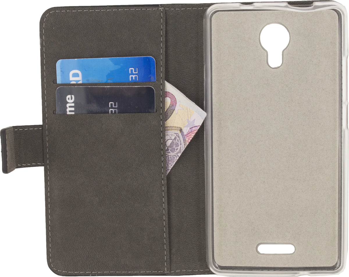 Mobilize Classic Gelly Wallet Book Case Wiko Jerry 2 Black - Essentify