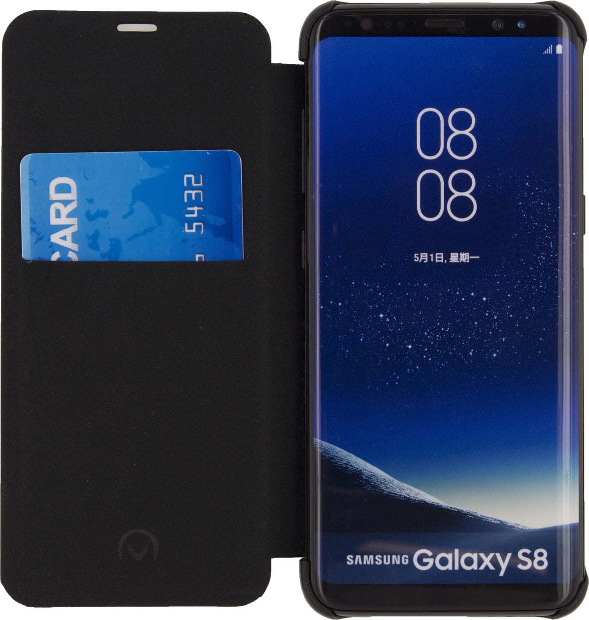Mobilize Elegant Book Case Samsung Galaxy S8 Black - Essentify
