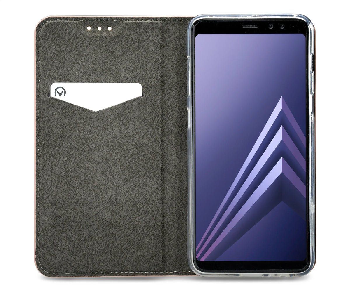 Mobilize Premium Gelly Book Case Samsung Galaxy A8 2018 Soft Pink - Essentify