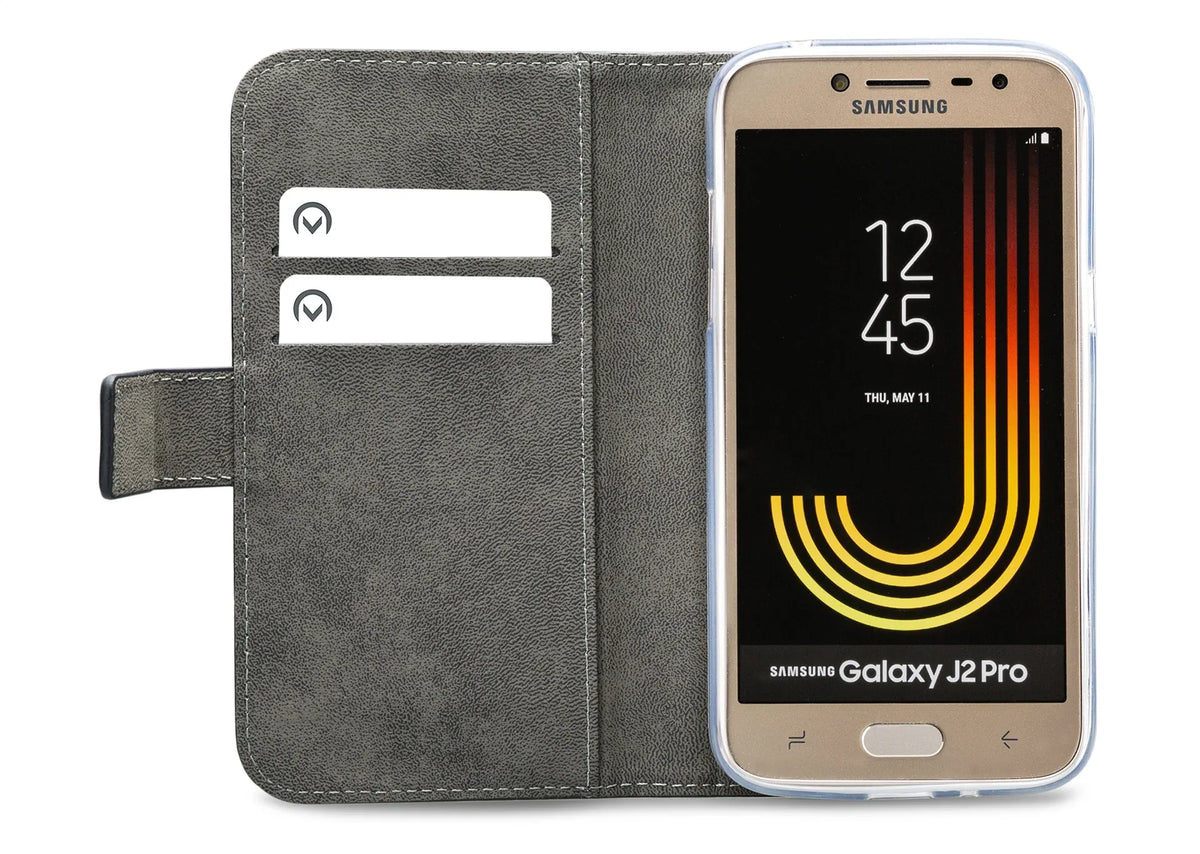 Mobilize Classic Gelly Wallet Book Case Samsung Galaxy J2 Pro 2018 Black - Essentify