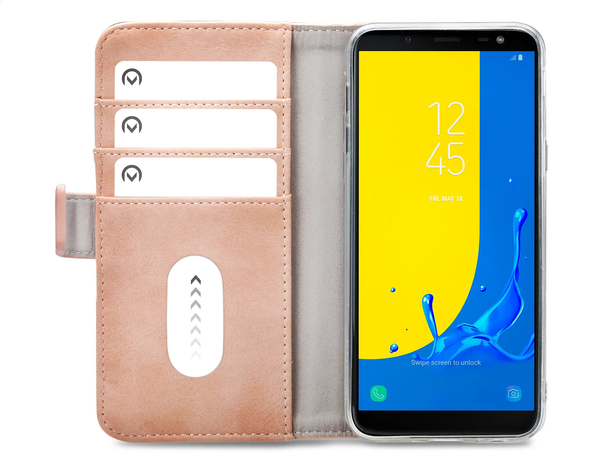 Mobilize Elite Gelly Wallet Book Case Samsung Galaxy J6 2018 Soft Pink - Essentify