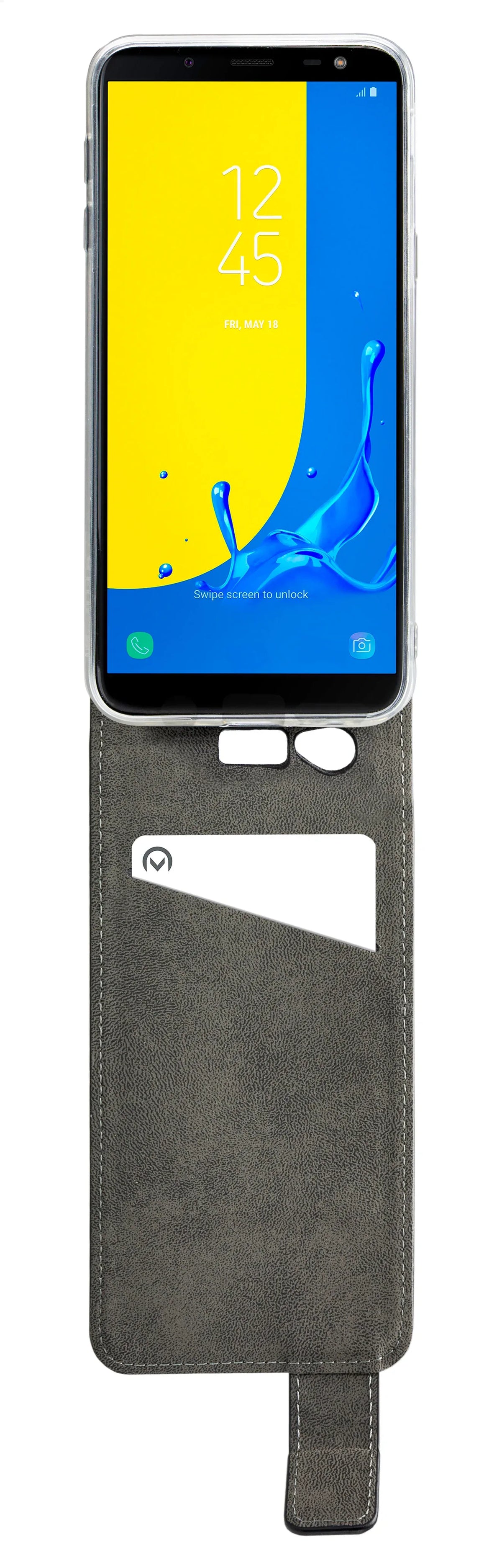 Mobilize Classic Gelly Flip Case Samsung Galaxy J6 2018 Black - Essentify