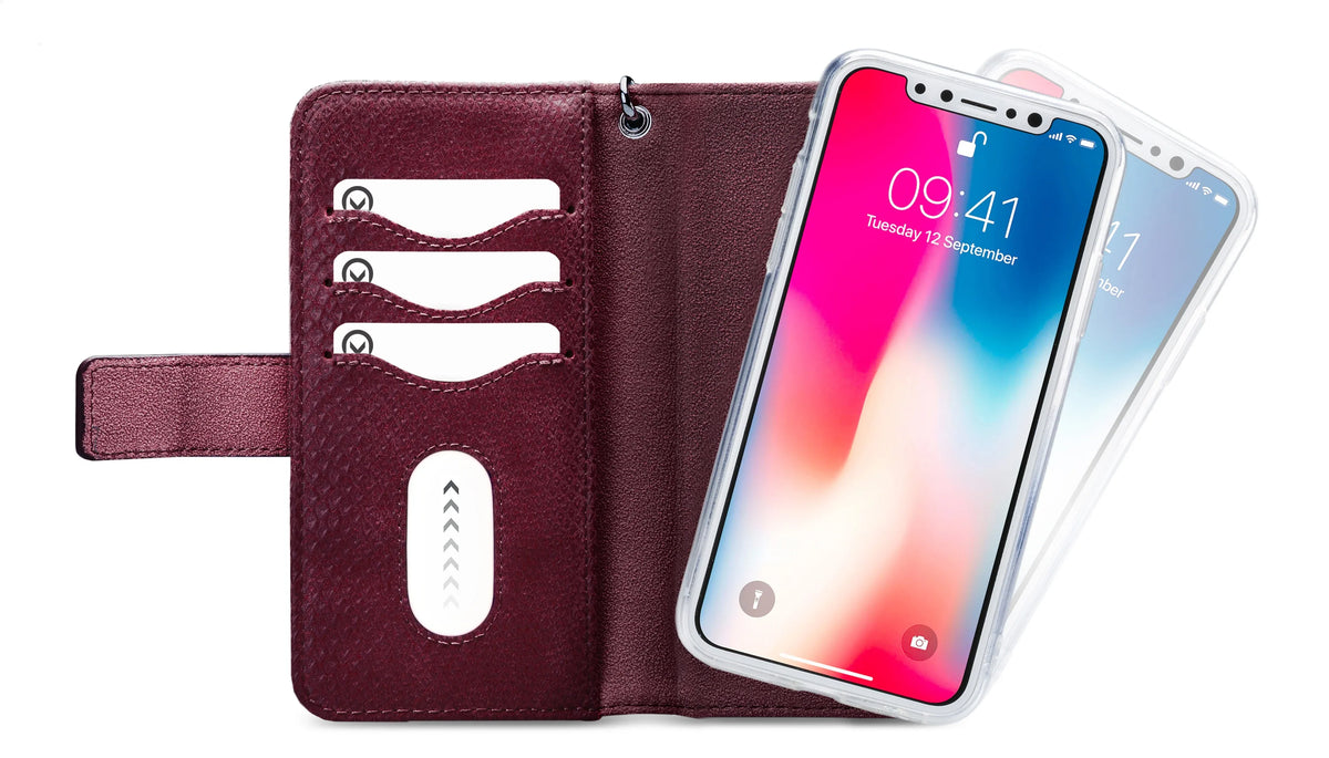 Mobilize 2In1 Gelly Zipper Case Apple Iphone Xs Max Bordeaux - Essentify