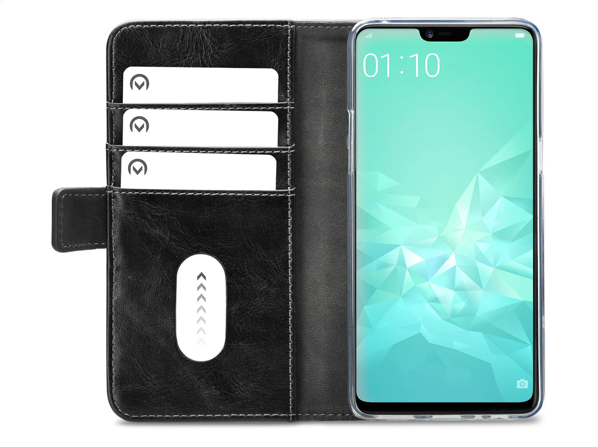 Mobilize Elite Gelly Wallet Book Case Oppo A3 Black - Essentify