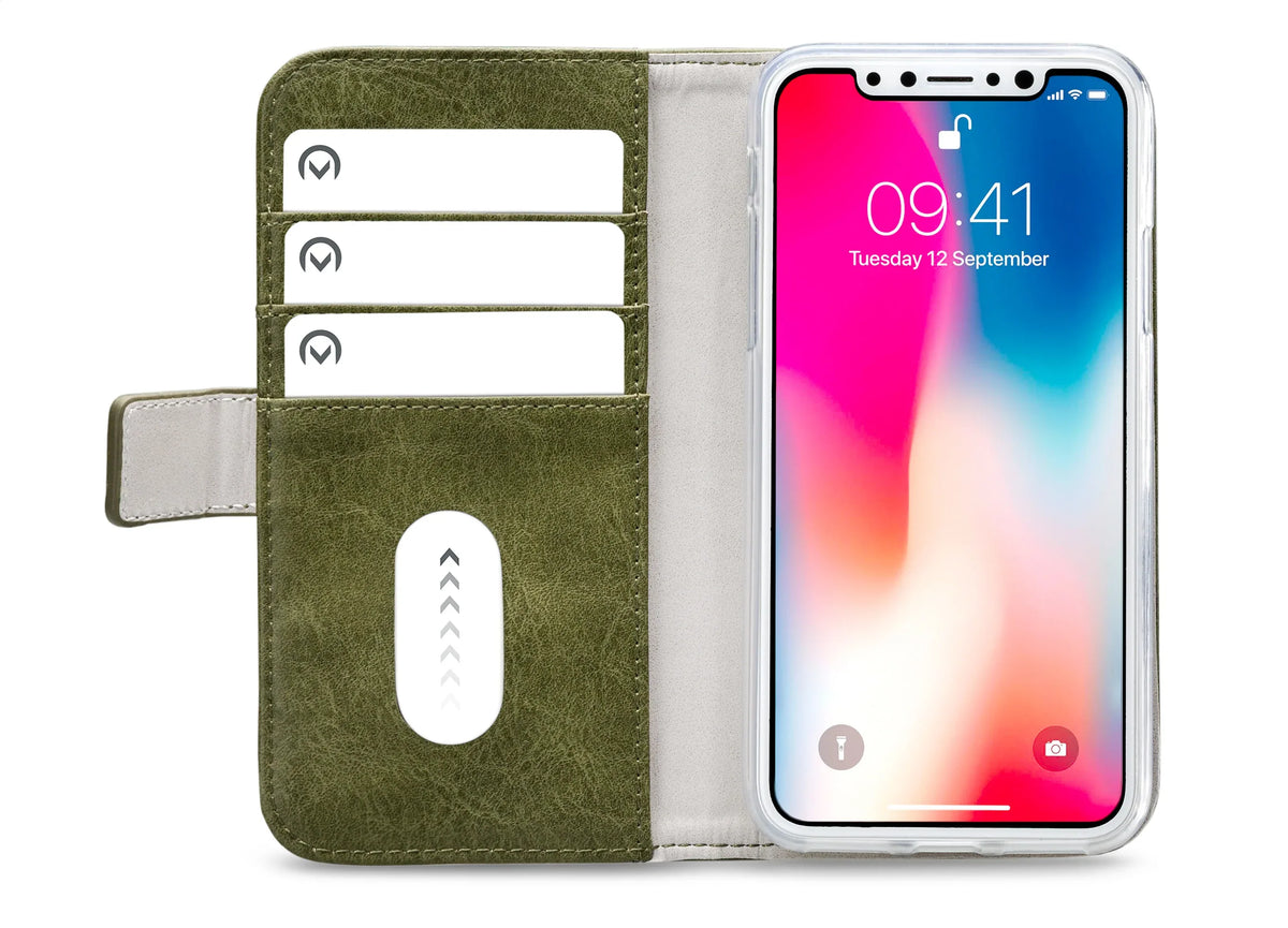 Mobilize Elite Gelly Wallet Book Case Apple Iphone Xs Max Green - Essentify