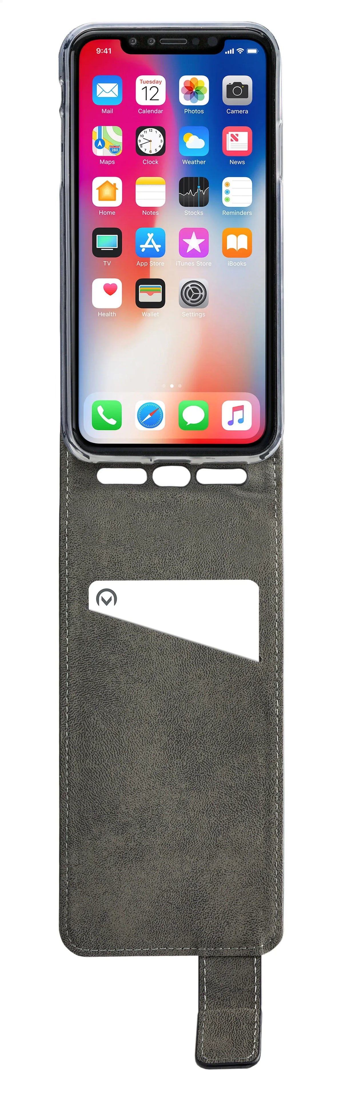 Mobilize Classic Gelly Flip Case Apple Iphone Xs Max Black - Essentify