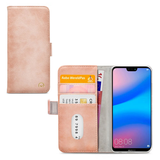Mobilize Elite Gelly Wallet Book Case Huawei P20 Lite Soft Pink - Essentify