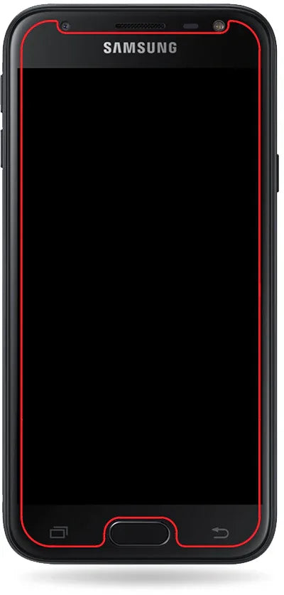 My Style Tempered Glass Screen Protector For Samsung Galaxy J3 2017 Clear (10-Pack) - Essentify