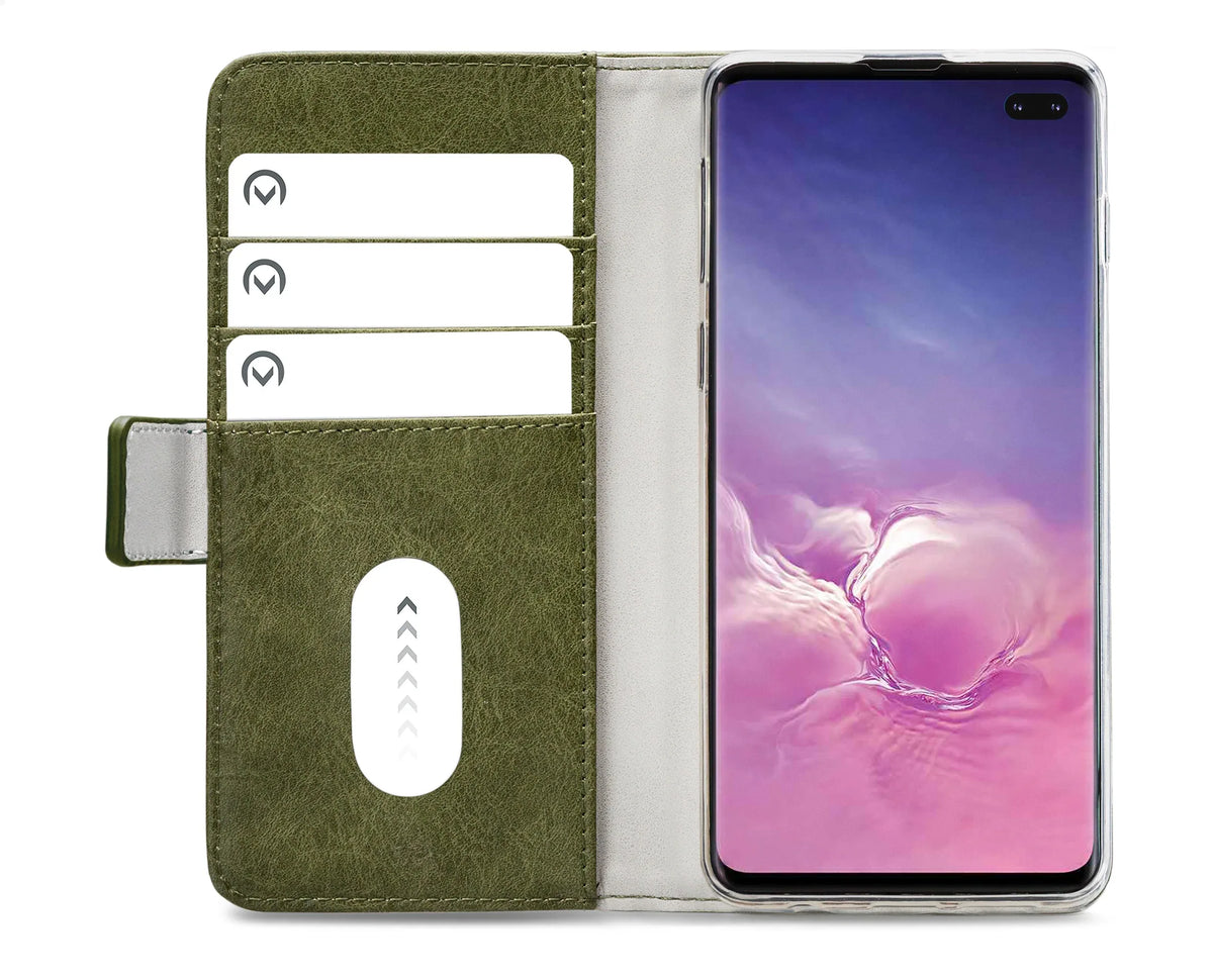 Mobilize Elite Gelly Wallet Book Case Samsung Galaxy S10+ Green - Essentify