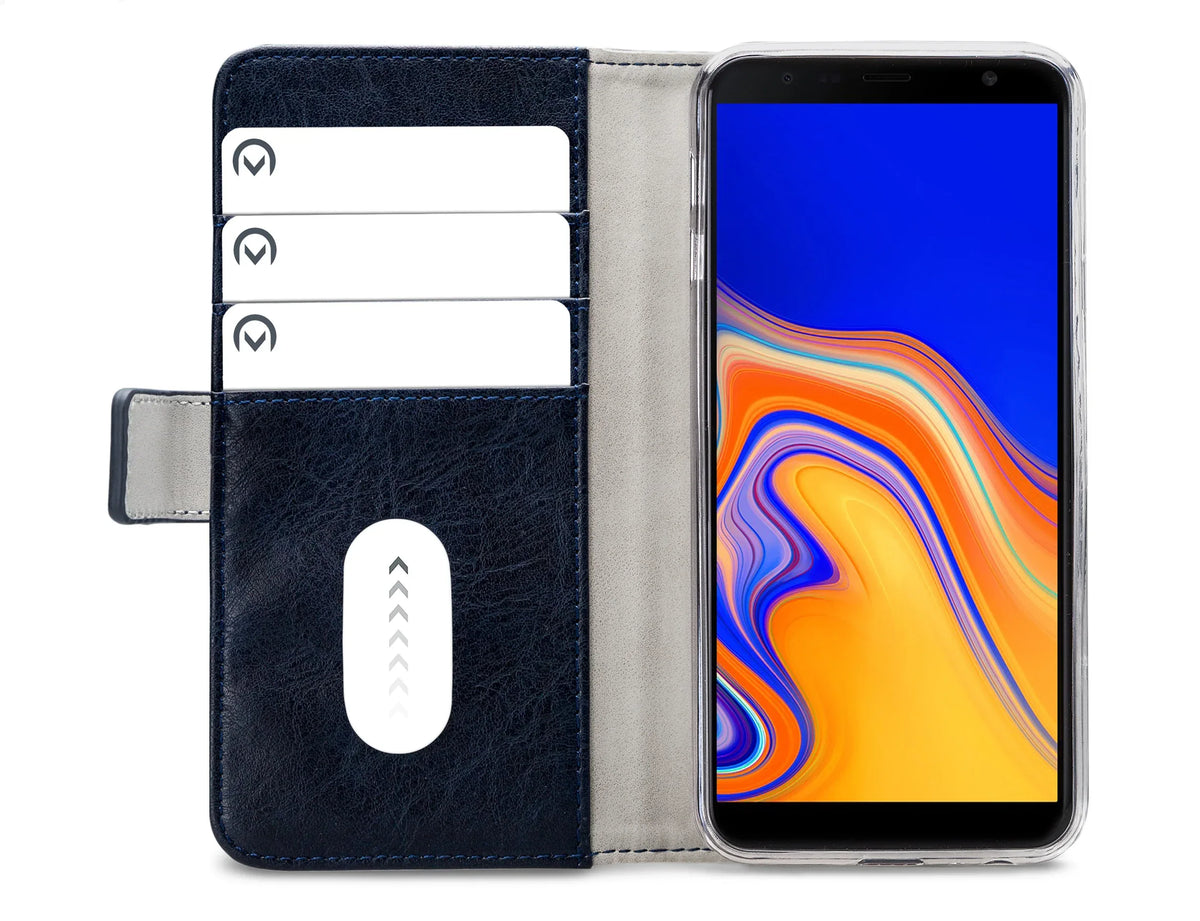 Mobilize Elite Gelly Wallet Book Case Samsung Galaxy J4+ Blue - Essentify