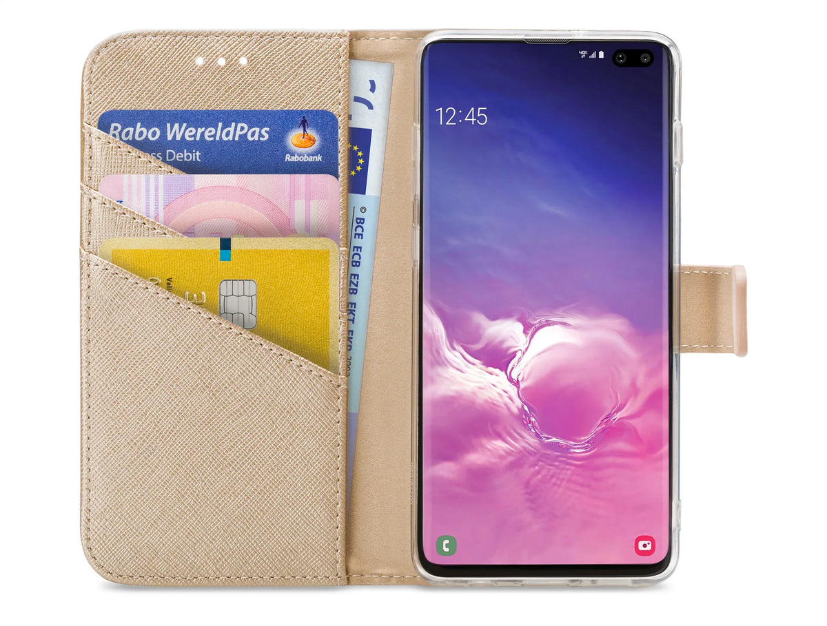 My Style Flex Wallet For Samsung Galaxy S10+ Gold - Essentify