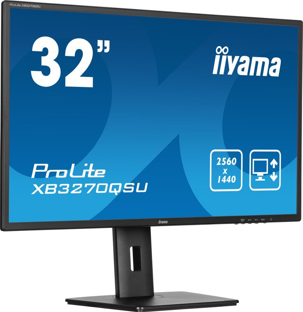 iiyama ProLite XB3270QSU-B1 32'' | 2560x1440 QHD IPS | 100Hz | HDMI DisplayPort | 3ms | Monitor