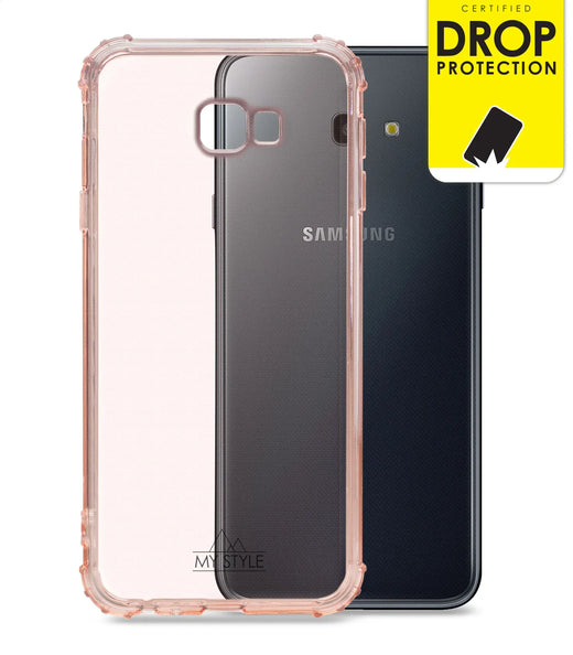 My Style Protective Flex Case For Samsung Galaxy J4+ Soft Pink - Essentify