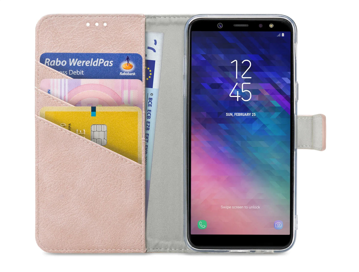 My Style Flex Wallet For Samsung Galaxy A6 2018 Pink - Essentify