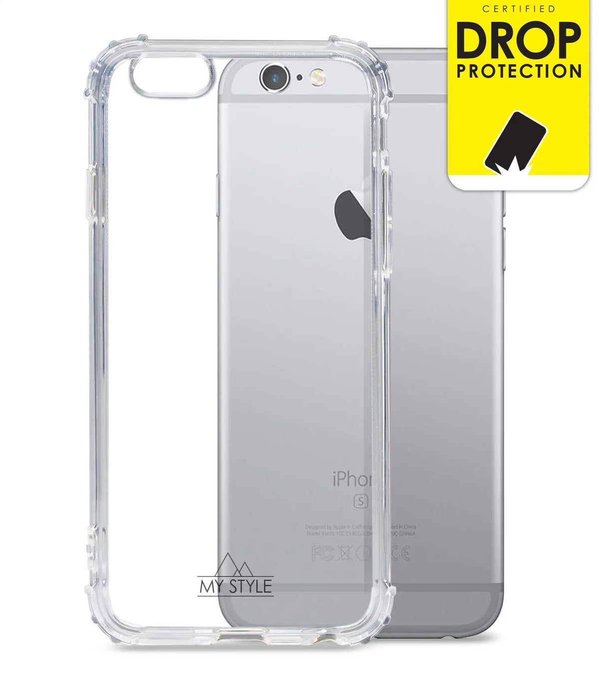 My Style Protective Flex Case For Apple Iphone 6/6S Clear - Essentify