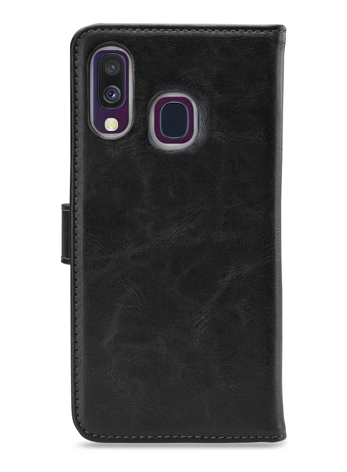 My Style Flex Wallet For Samsung Galaxy A40 Black - Essentify
