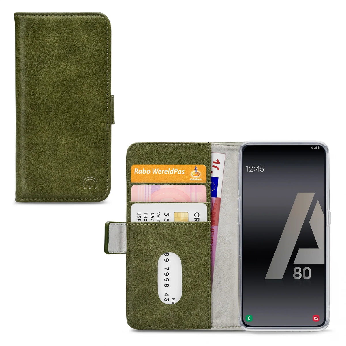 Mobilize Elite Gelly Wallet Book Case Samsung Galaxy A80 Green - Essentify