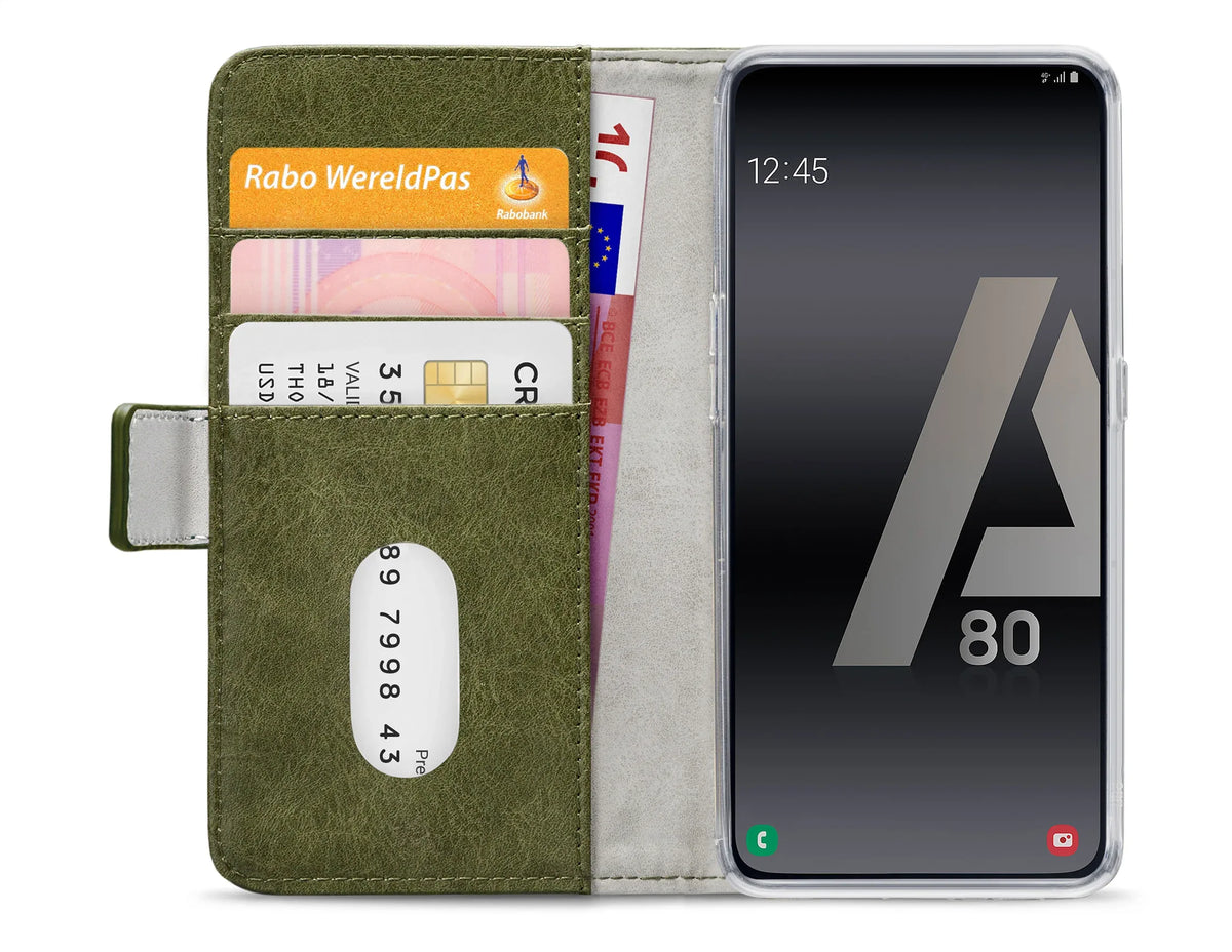 Mobilize Elite Gelly Wallet Book Case Samsung Galaxy A80 Green - Essentify