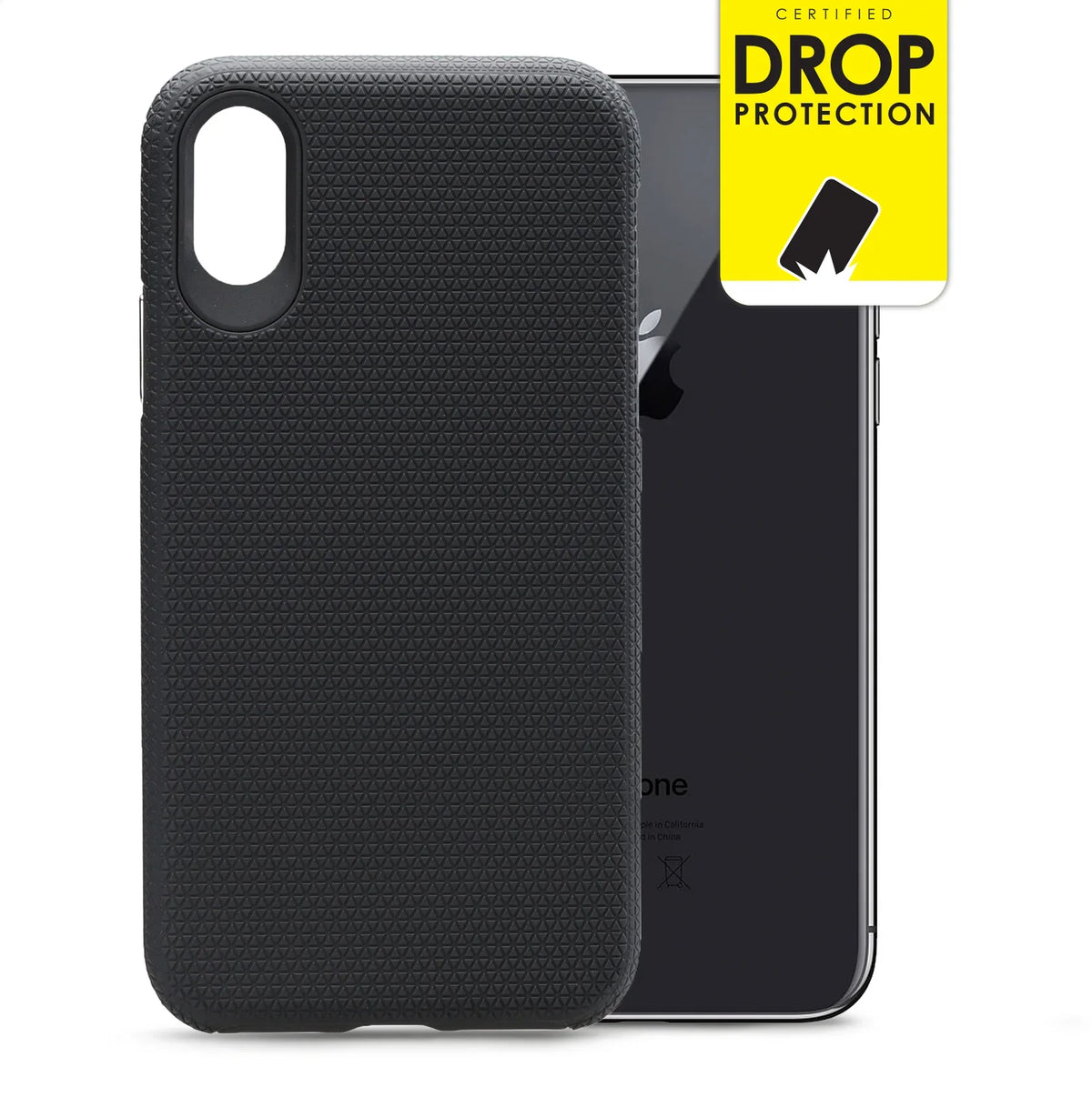 My Style Tough Case For Apple Iphone X/Xs Black - Essentify
