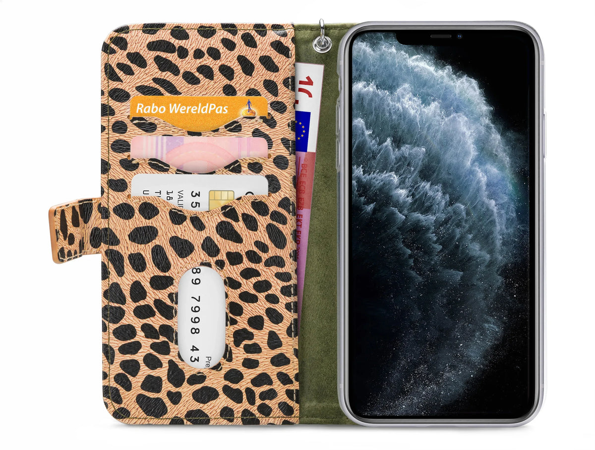 Mobilize 2In1 Gelly Zipper Case Apple Iphone 11 Pro Olive/Leopard - Essentify