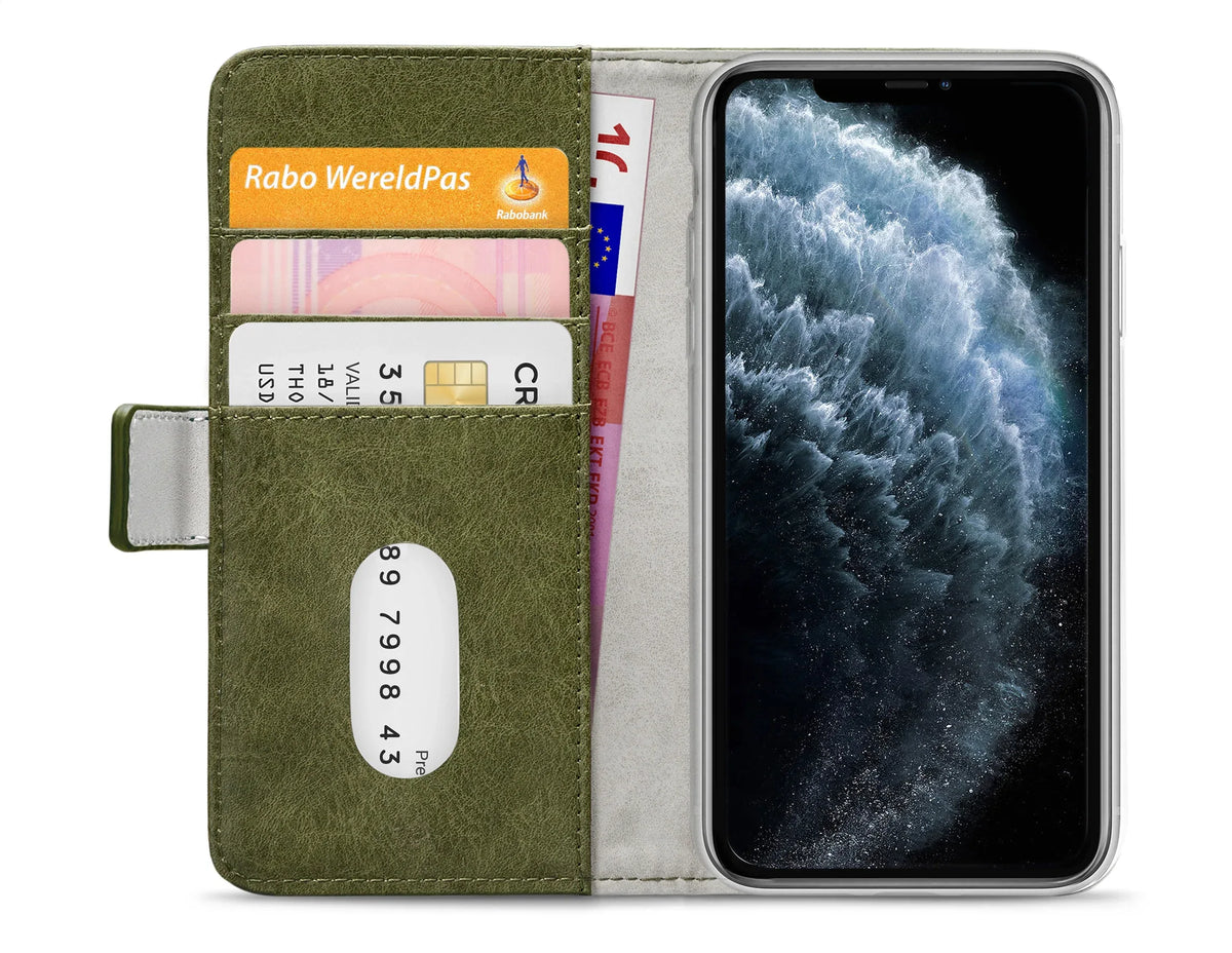Mobilize Elite Gelly Wallet Book Case Apple Iphone 11 Pro Green - Essentify