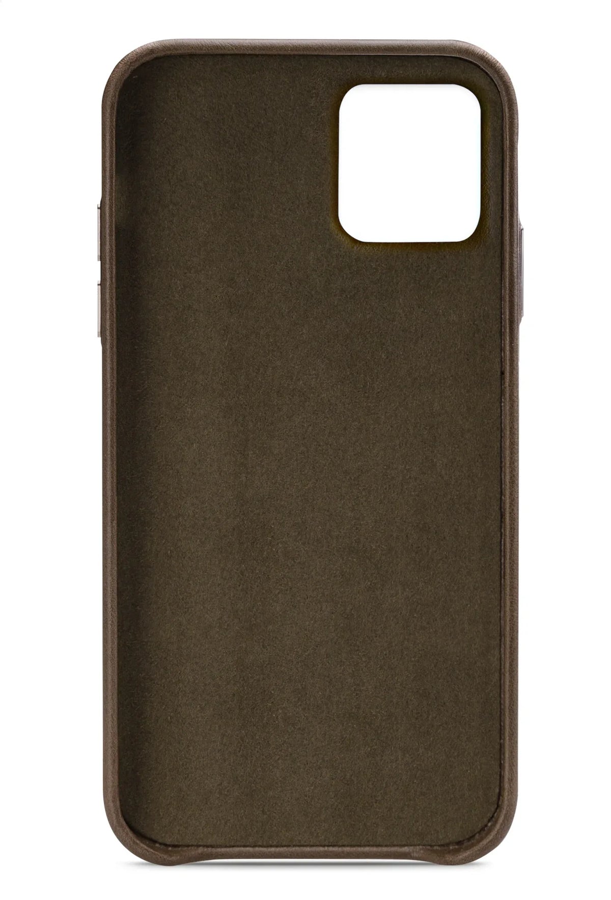 Senza Desire Leather Cover With Card Slot Apple Iphone 11 Pro Burned Olive - Essentify