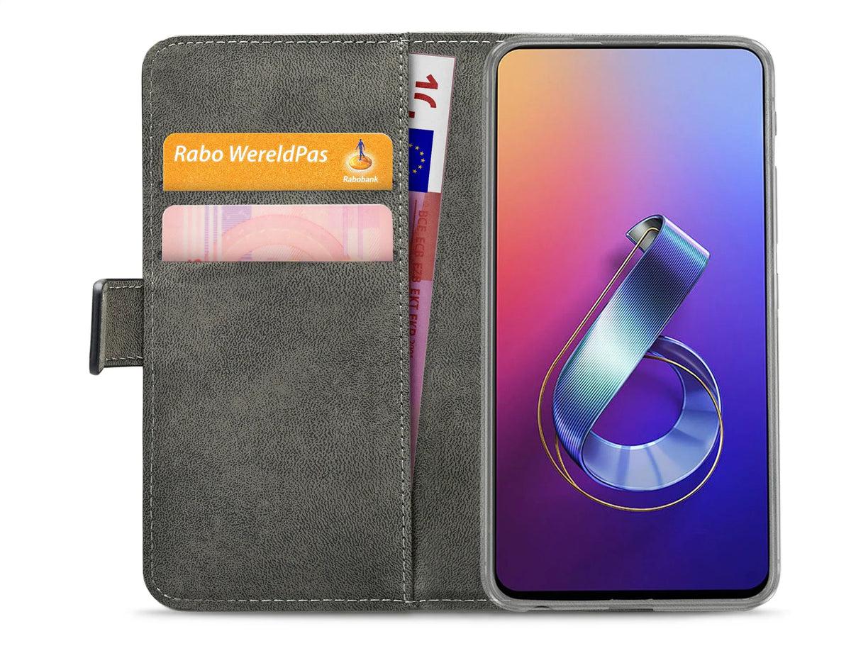 Mobilize Classic Gelly Wallet Book Case Asus Zenfone 6 Zs630Kl Black - Essentify